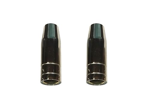 Image of Contact Tip Nozzle Parts Kit fit SUNGOLDPOWER 200 Amp MIG MAG Welder 14AK 2-PK Nozzle