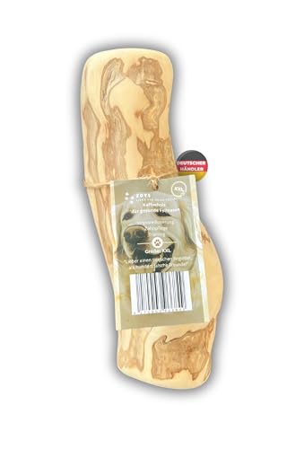 Zoys Kaffeeholz für Hunde - Natürlicher Kauknochen für Hunde in 5 Größen - Kaustab für Zahnreinigung & Zahngesundheit & nachhaltige Beschäftigung - Hundezubehör langlebig & risikoarm (XXL, 1, stück)