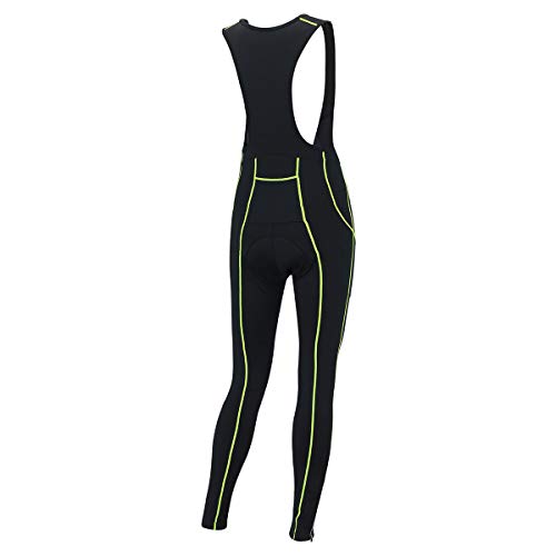 Fahrradhose lang Airtracks Herren Winter Thermo mit Trägern