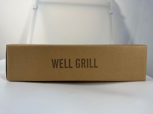 WELL GRILL 45 x 30 cm Stainless Steel Rectangular Griddle Plate & Accessories for Napoleon Rogue, Weber, Charcoal & Gas Grills - Image 10
