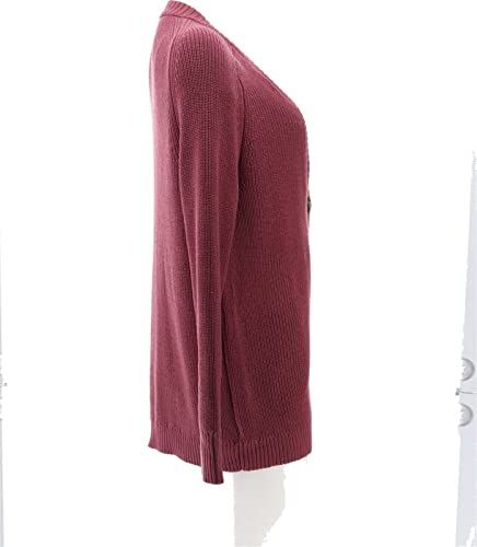 Belle Kim Gravel Shaker Knit Boyfriend Cardigan A520287 #TOP6