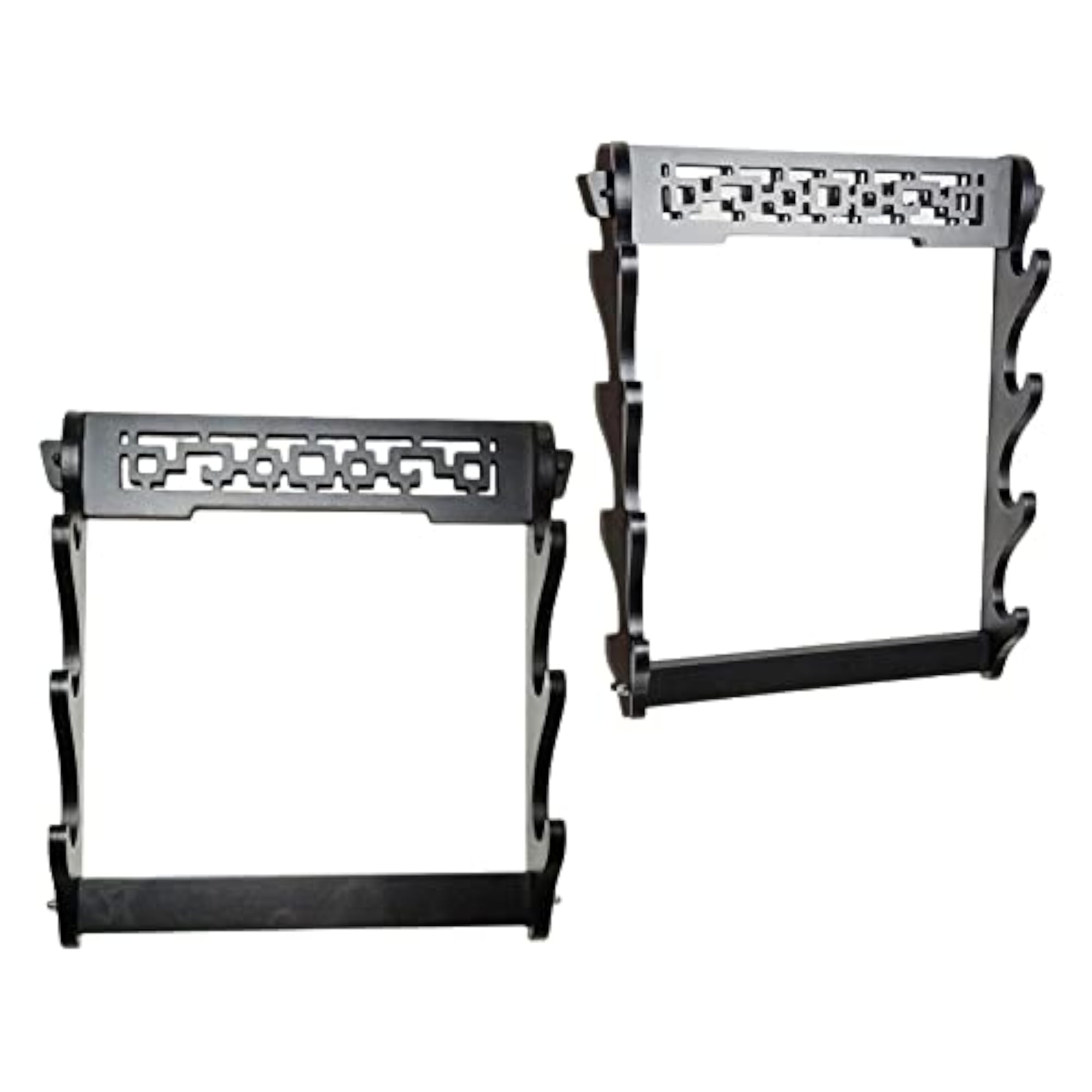 Wall Mounted Samurai Flute Rack Holder, Display Stand