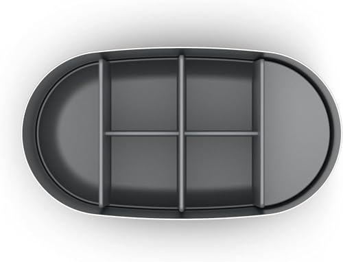 Joseph Joseph EasyStore - Luxus Edelstahl Zahnbürstenhalter Caddy Badezimmer Lagerung, groß- Stahl – Ansicht 3