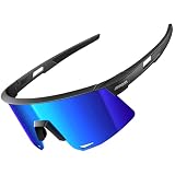 [joyroom] 偏光サングラス スポーツサングラス 可調節鼻パッド UV400 紫外線防止 TR90 運転用サングラス ランニング 野球 登山 釣り 自転車 ドライブ バイク ゴルフ テニス スポーツ 男女兼用サングラス