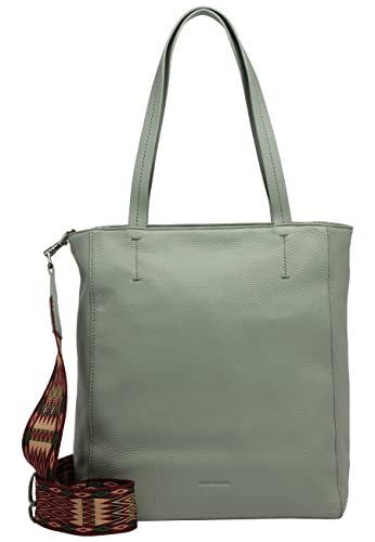 Sac à épaule FREDsBRUDER Matu Shopper vert sauge pour ne plus manquer de place au quotidien