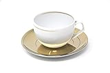 rosenthal studio line gläser Suppenteller 24 cm Rosenthal Studio Linie TAC Gropius Dynamic Gold Espressotasse mit Untere