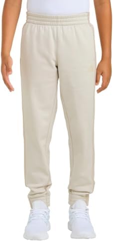 Adidas Youth Elastic Waistband Essentials Joggers, Wonder Alumnia Natural, Medium