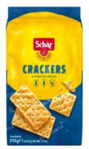 Crackers Salados sin Gluten, 210 g, 6 Porciones Individuales. Pack de 2