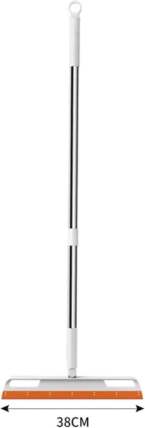 Brooms, Brooms Silicone Broom Floor Cleaning Squeegee Water Window Washing Wiper Adjustable Retractable Rubber Sweeper Bathroom Clean Tools(Splicing Rod)
