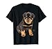 Camisa de Rottweiler Rottie Mom Dog Dad Tee Love Pet Puppy Camiseta