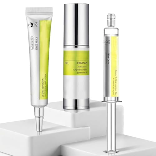 Retinal Shot Tightening Booster Set 3 Piezas Sérum Retinol Shot y Crema con Retinal, Cuidado Facial Antiarrugas, para más Elasticidad, Fórmula Suave para todo tipo de Pieles