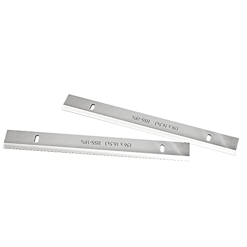CONROS 5 Pairs 6" HSS Thickness Planer Blades 156 X 16.3 X 3 Mm Woodworking Power Tools Accessories