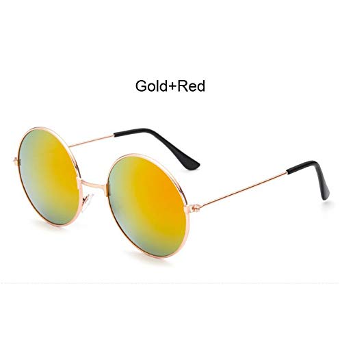 Preisvergleich Produktbild HONGYAN Candy Round Mirror Sonnenbrille Frauen Sonnenbrille Weiblich