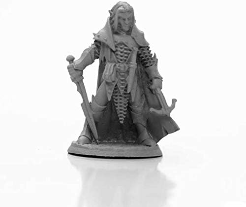 Amazon ダークエルフ 男性戦士 25mm ヒーロースケール ダークヘヴンレジェンド リーパー ミニチュア ロボット 子ども向けフィギュア おもちゃ