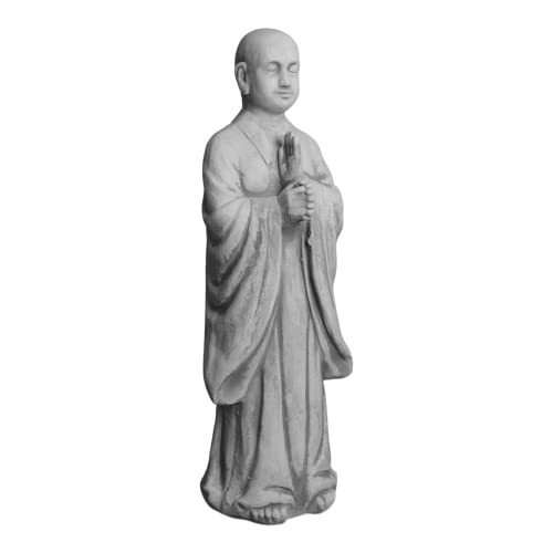 gartendekoparadies.de Stehende Statue eines Buddha Mönches,...