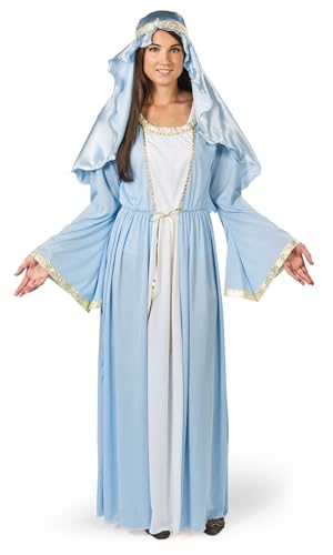 Fun Express Virgin Mary Costume for Women - Biblical Christmas Costumes for Adults