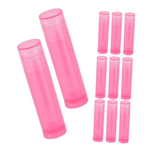 LIFKOME Tubos Vacíos De Lápiz Labial De Tubos De Cera Recargables Para DIY Envases De Bálsamo Labial Casero y Muestras De Cosméticos Para Brillo De Labios y Cosmética