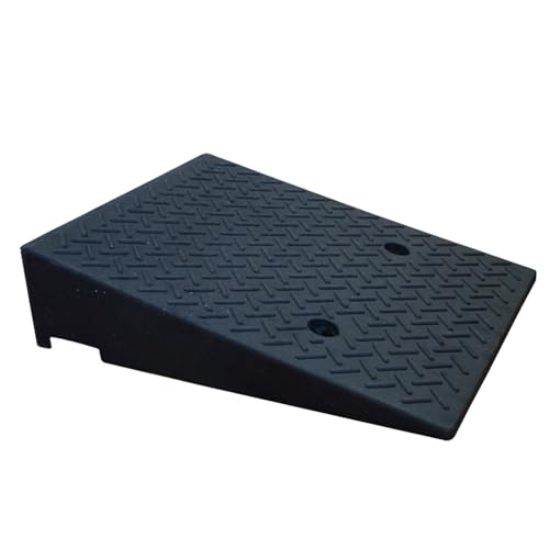 Rampa de caucho para bordillo 49.5x60x9 cm capacidad 6600 lbs