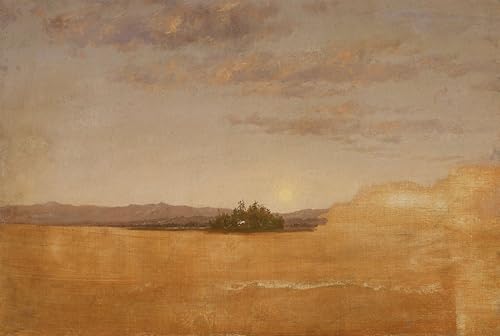 Croquis de paysage par Thomas Cole tableau sur toile moderne 60x90