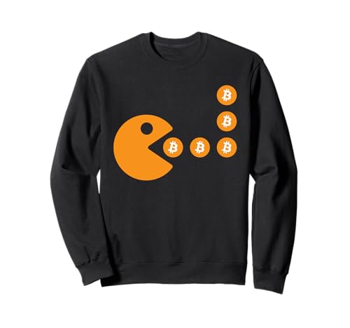 Bitcoin BTC Funny Cryptocurrency Video Game Bitcoiner Sudadera