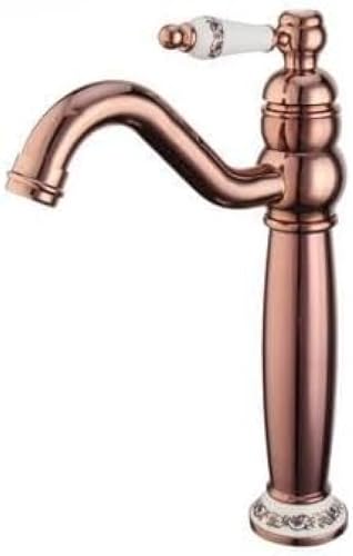 Robinet de salle de bain cascade or mitigeur lavabo pour vasque moderne - 2