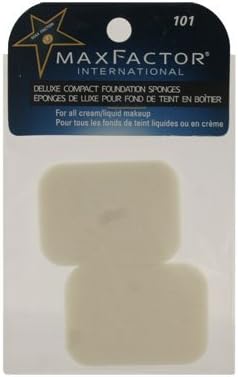 Max Factor International Deluxe Compact Foundation Sponges #101