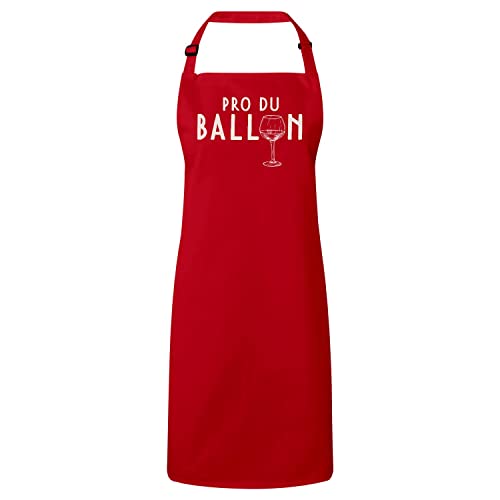 Tablier cuisine premium pro textile durable imprimé humour foot
