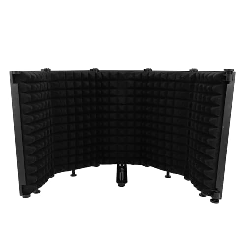 Bouclier d'isolation de microphone pour éliminer les échos avec éponge en mousse EVA