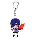 Llavero de Touka Kirishima A Llavero de Tokyo Ghoul con Figura Chibi (Touka Kirishima)