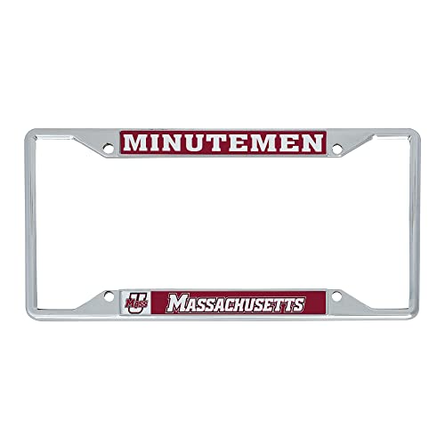 University Of Massachusetts Umass Metal License Plate Frame For Front Or Back Of Car Officially Licensed (Mascot) #TOP1
