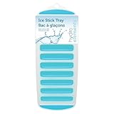 Jacent Resusable Silicone and Plastic Water Bottle Ice Cube Stick Tray, Easy Push & Pop Ice Cubes for Water Sports Bottle: 1 (ONE) Pack Water Bottle Ice Cube Stick Tray