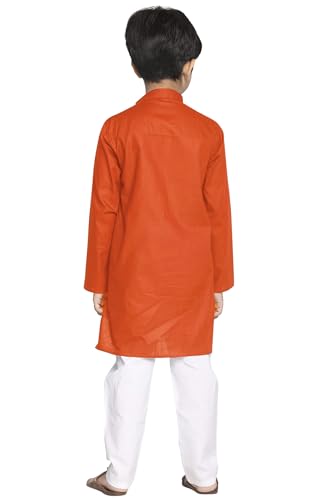 Image of Chandrakala Kids Kurta Set for Boys Indian Ethnic Wear (KK117-P)