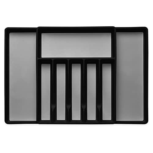 Expandable Cutlery Drawer Organizer, Flatware Drawer Tray For Silverware, Serving Utensils, Multi-Purpose Storage For Kitchen, Office, Bathroom Supplies #TOP5