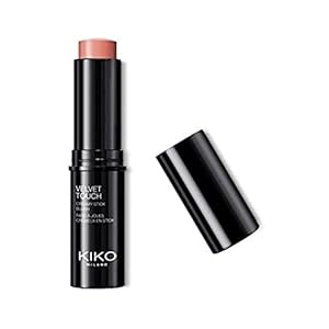 KIKO Milano Velvet Touch Creamy Stick Blush 01 | Blush-stick: crèmige textuur en glanzende finish