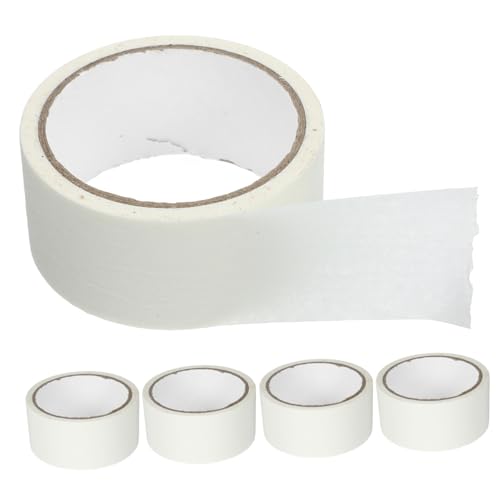 ULTECHNOVO 5 Rouleaux Ruban de Masquage Adhésif de Tape Peintre Professionnel pour Peinture Murale et Projets Artistiques