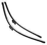 LYLCO Car Windshield Wiper Blades Combo for 5 Series for E39 525i 528i 530i 540i M5 Silicone Rubber...