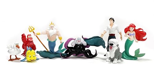 Disney The Little Mermaid My Busy Books - Storybook, 10 figurines, playmat