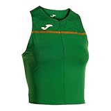 Verde JOMA Record III Sleeveless T-Shirt M