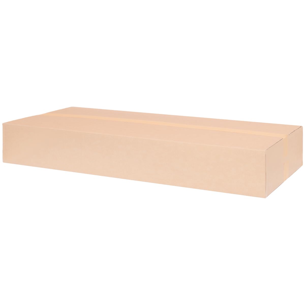 verpacking Faltkartons 1100 x 400 x 150 mm Braun (Außenmaß 1105 x 405 x 160 mm) KK 210 1-wellig Versandkarton für mittelgroße Waren DHL Paket DPD GLS Hermes Kartons (10 Stück)