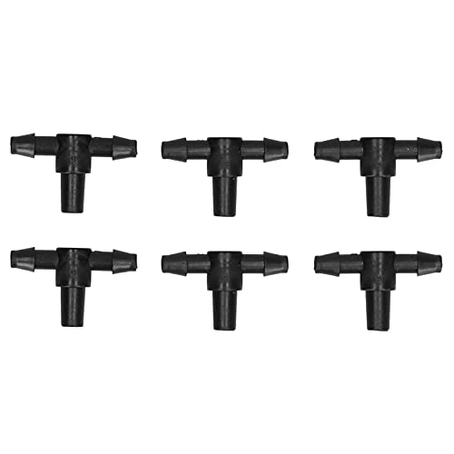 Conector Em T Acessórios para Irrigação de Jardim Conector de Microtubo de Irrigação por Gotejamento