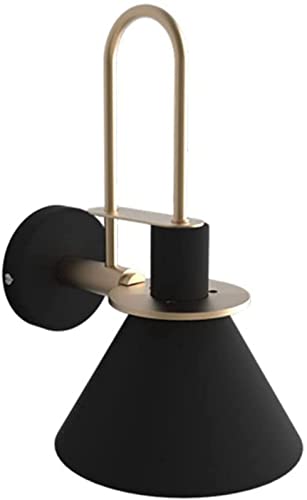 Lámpara de pared moderna aplique de metal para dormitorio salón comedor E27 2
