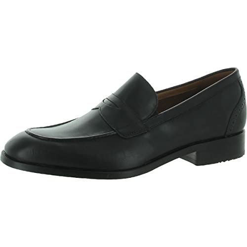 Rockport Men's Total Motion Office Penny Loafer Black Leather