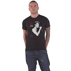 Rockoff Trade David Bowie T Shirt Ouvrez Le Chien Dallas 1995 Nouveau Officiel Homme Noir - Les Beatles, Paul McCartney, John Lennon, RIngo Starr, George Harrison