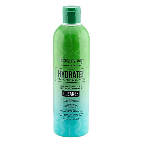 Texture My Way Hydrate Intensive Moisture Softening Shampoo, 12 Ounce by Texture My Way Texture My Way Hydrate Intensive Moisture Softening Shampoo, 12 Ounce by Texture My Way