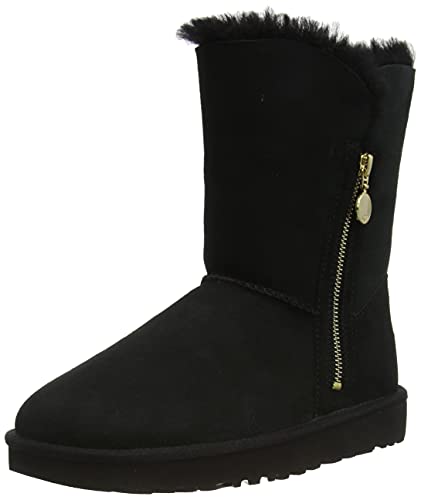 Ugg Womens Bailey Zip Short Fashion Boot, Black, 9 Us #TOP14