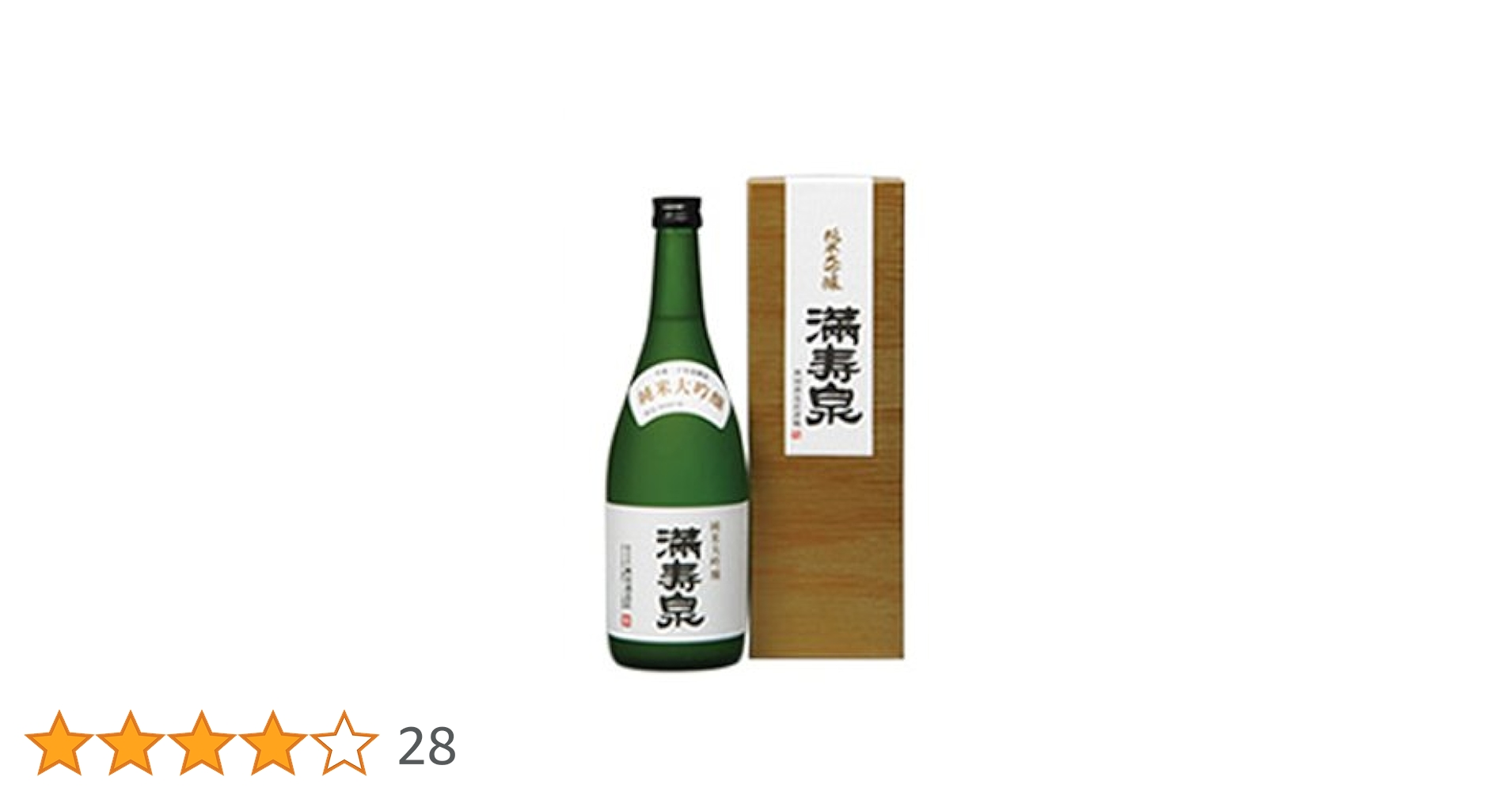 Amazon.co.jp: ・満寿泉 純米大吟醸 720ml : 食品・飲料・お酒