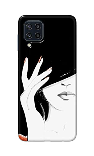 Image of PRINTFIDAA Photo of Beautiful Girl Hard Back Cover for Samsung Galaxy M32 (4G) / Samsung F22 (4G) / Samsung M22 (4G) Back Cover -(P6) KAT1005
