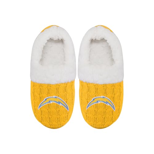 Image of FOCO Womens NFL Team Color Moccasin Slippers
