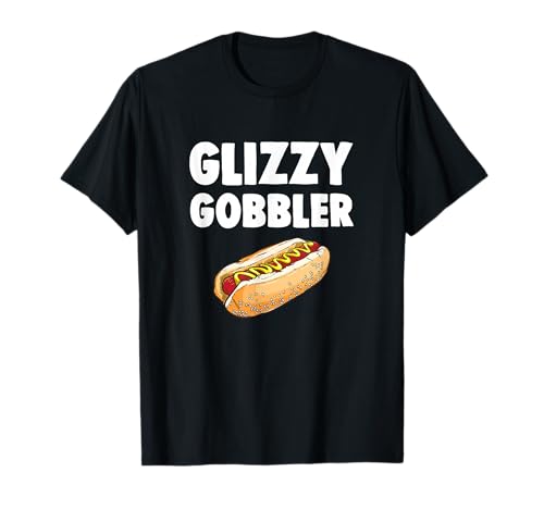 Glizzy Gobbler Hot Dog Eating Champion Funny Meme T-Shirt