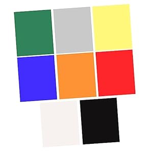 SHINEOFI 3D-Puff-Vinyl Wärmeübertragungspapier 8 Blätter